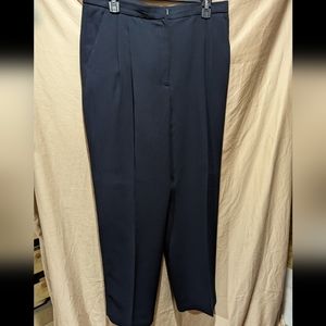 Vintage Navy Highwaisted Slacks